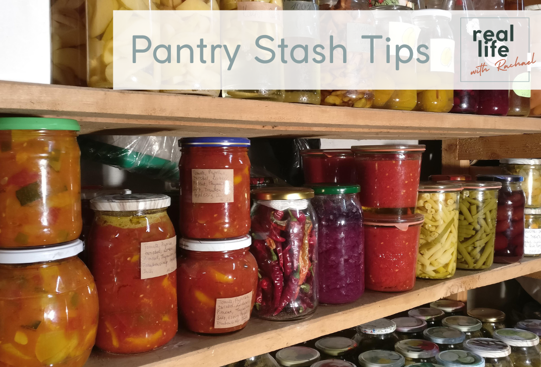 Pantry Stash Tips